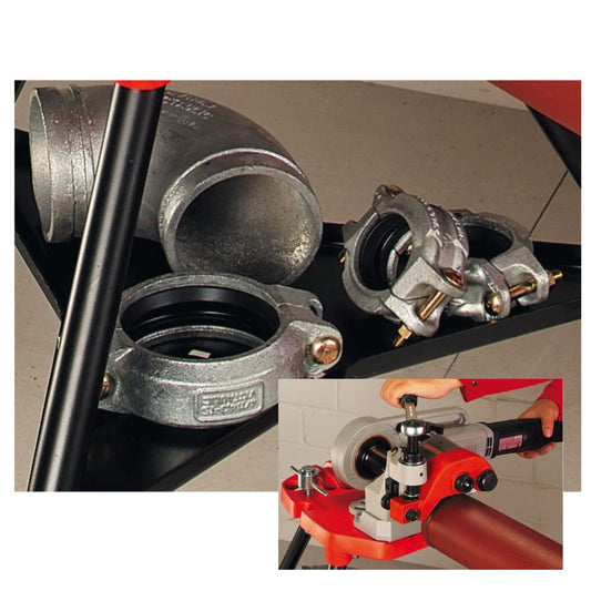 Rodillo y eje ranurado SUPER EGO - 2" - 6"